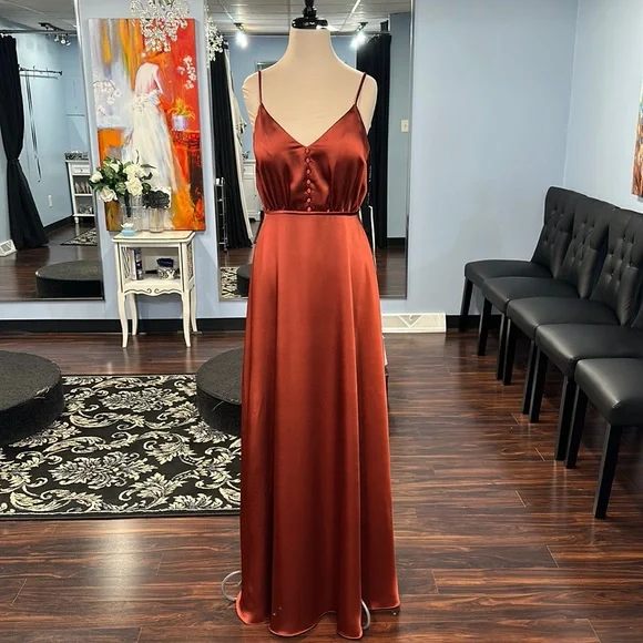 Sorella Vita Dresses | Sorella Vita Bridesmaid Dress | Color: Orange | Size: 10 | Sfarr3's Closet